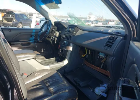 2005 Honda Pilot Ex-L from USA, damaged, VIN 2HKYF18575H526014